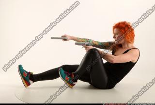 Zora Dual Pistols Pose 1